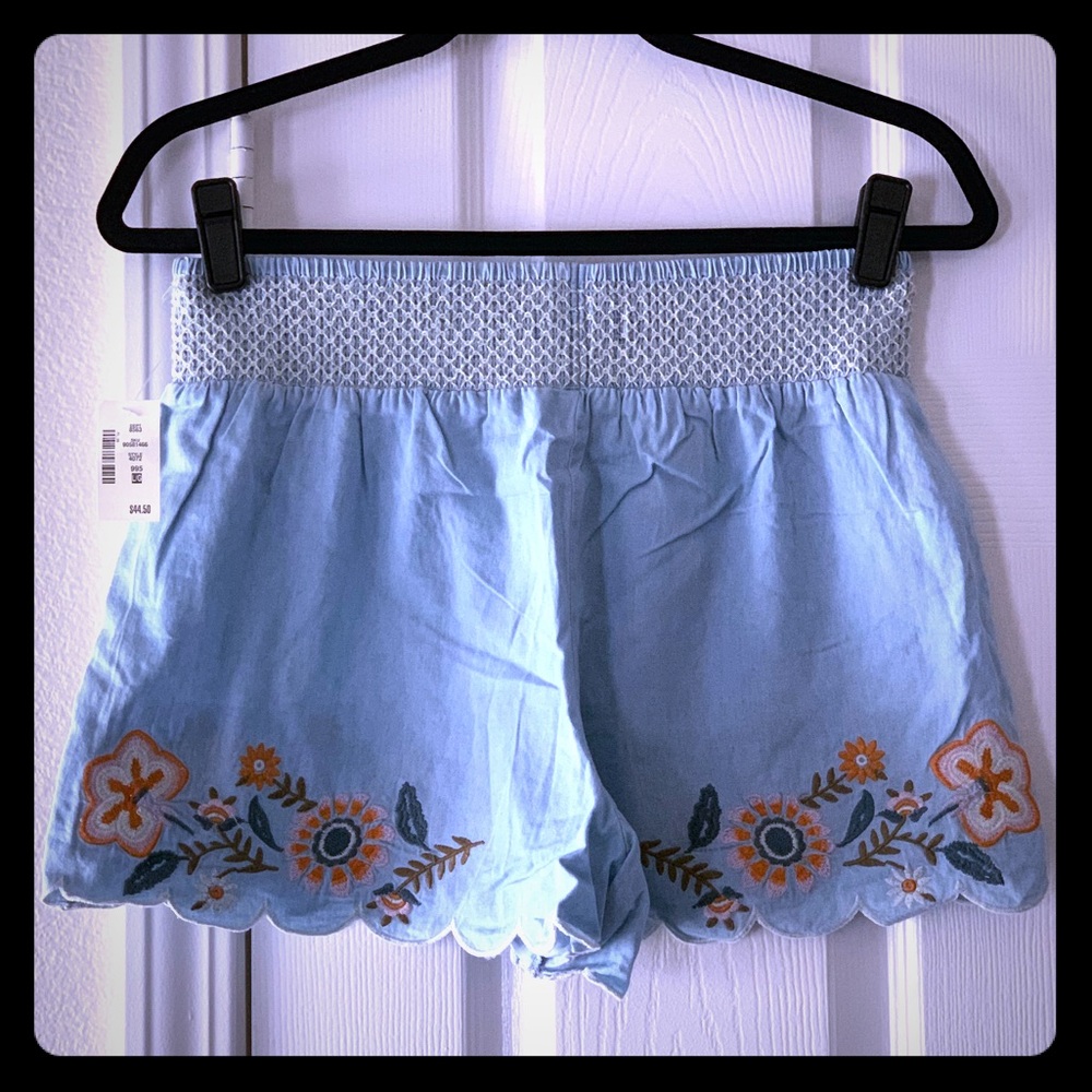 Chambray shorts